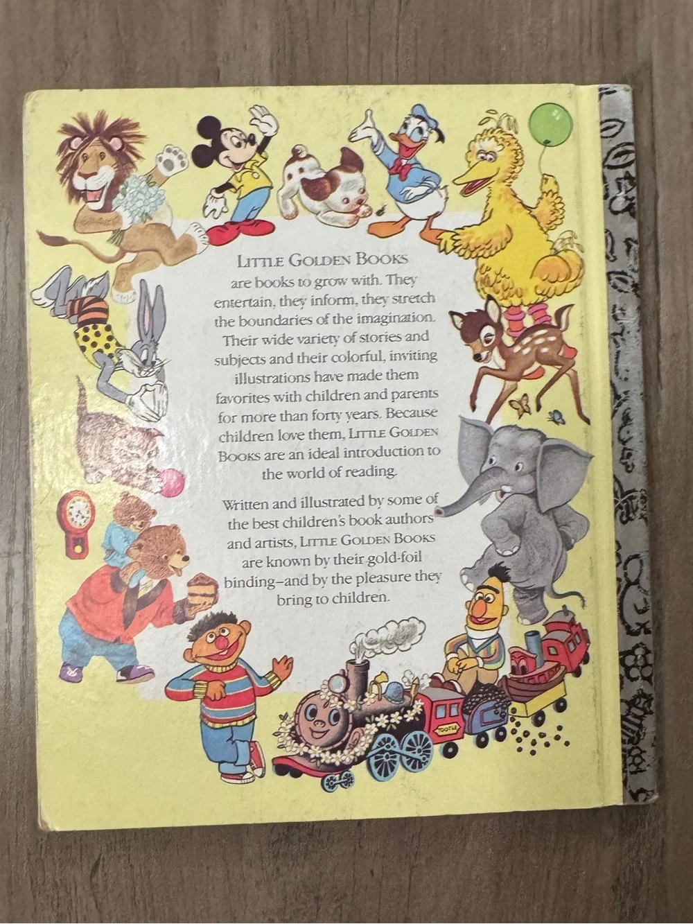 Vintage 1987 Fisher Price Tootle Little Golden Book Special Edition Train